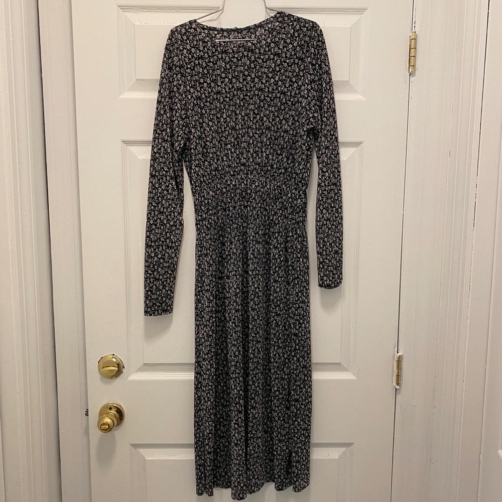 Zara floral long sleeve dress in size Medium